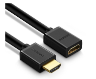 UGREEN Kabel HDMI męski do HDMI żeński HD107 FullHD 3D 0.5m czarny - 1488988 - zdjęcie 2